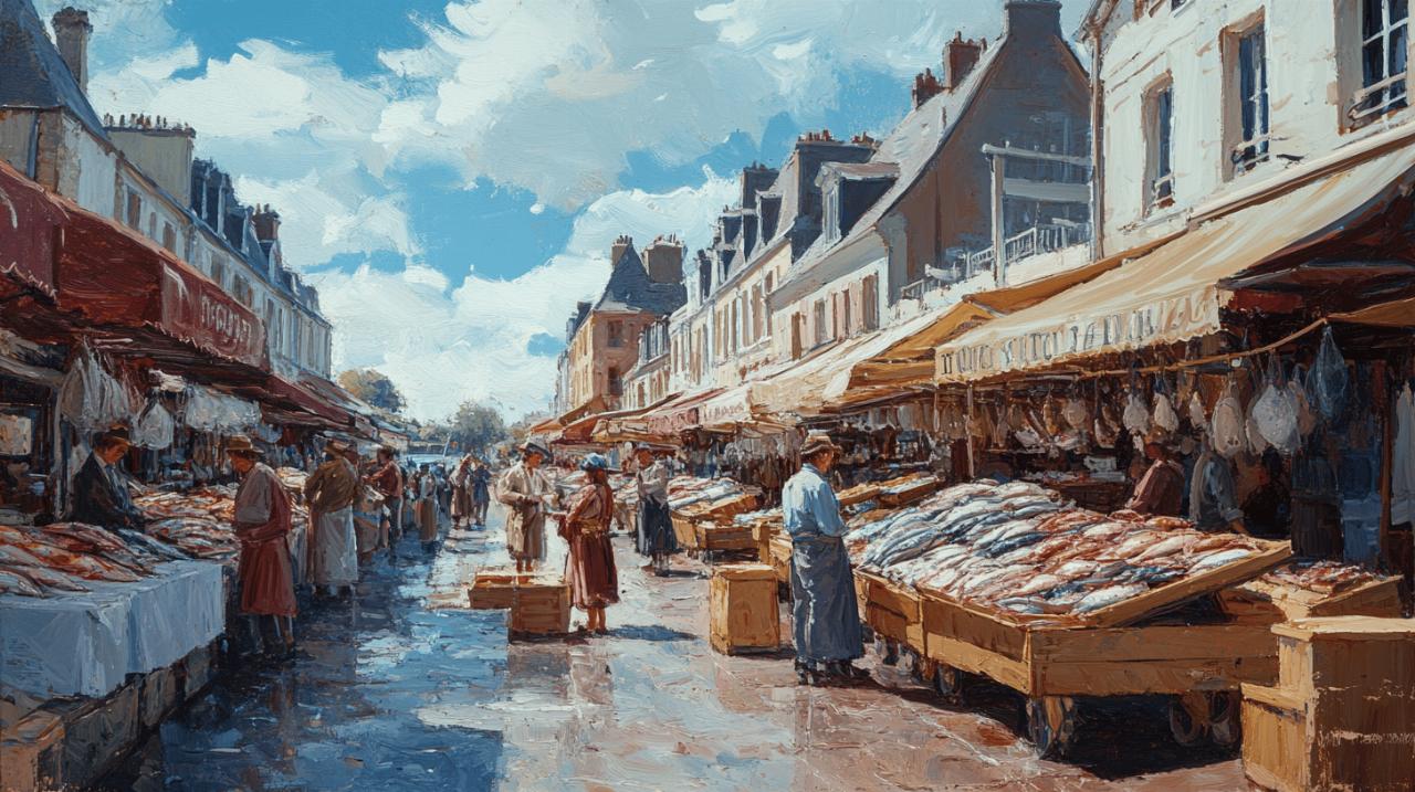 Itineraire gourmand a Trouville : decouvrez la veritable ambiance normande a la criee